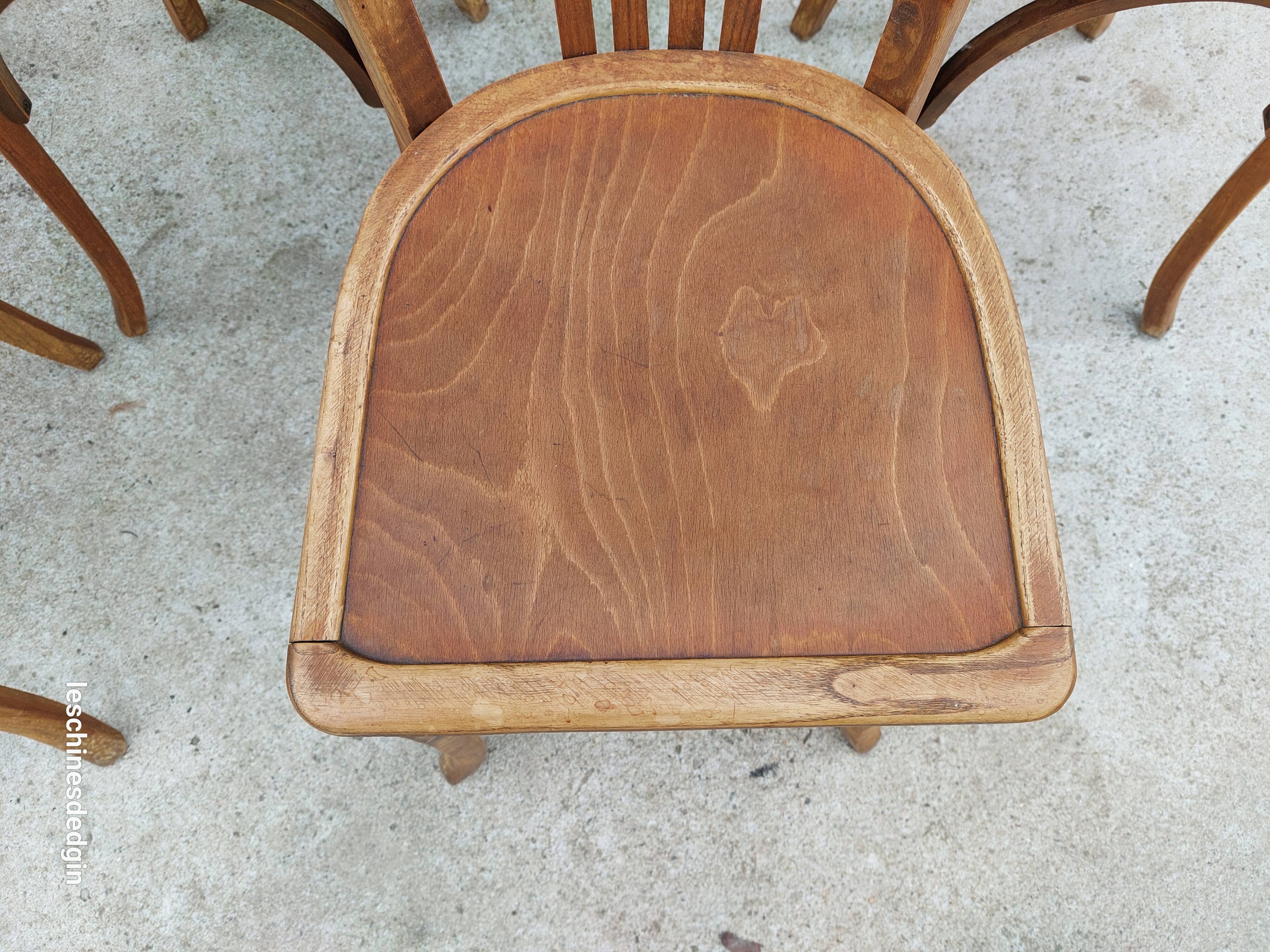 6 Luterma bistro chairs
