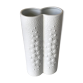 Vase en biscuit design annees 70