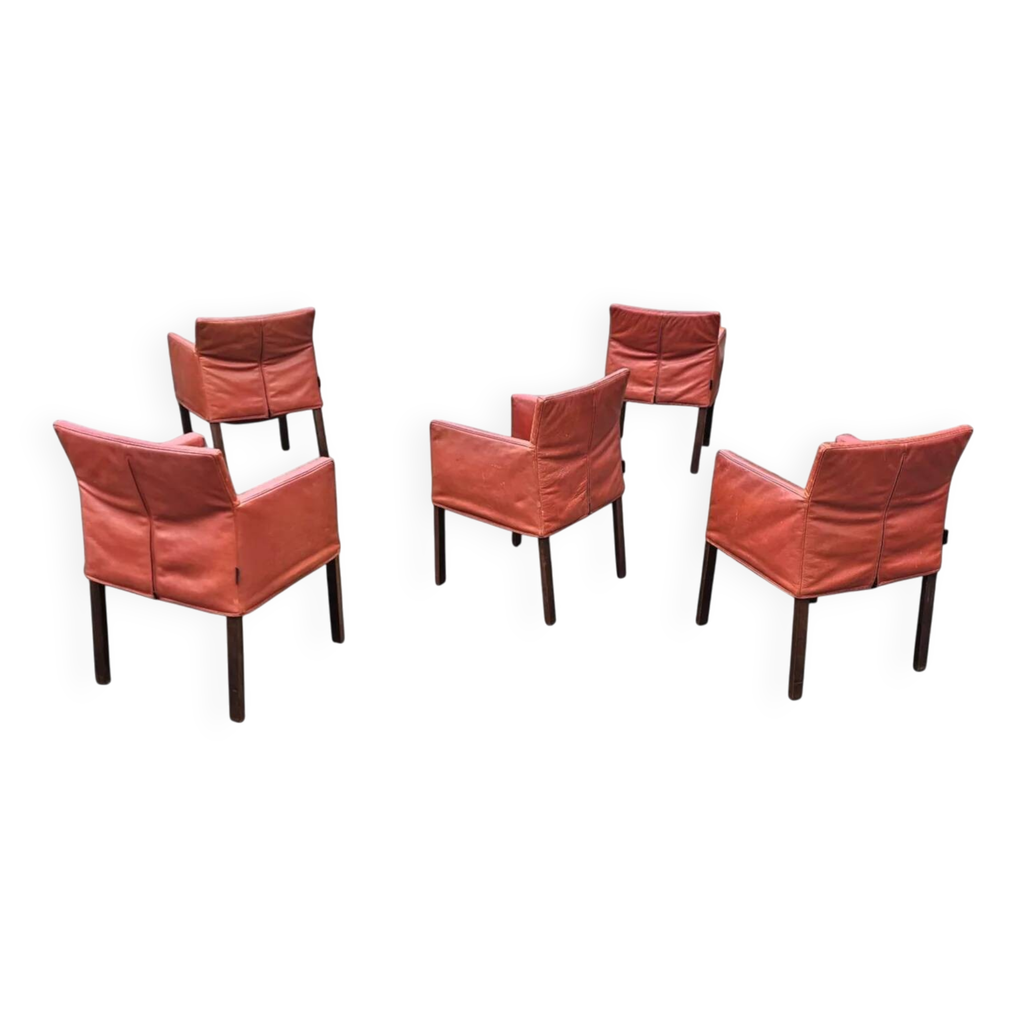Set of 5 Gerard van den Berg 'Fellini' chairs for Label, 1990s