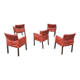 Set of 5 Gerard van den Berg 'Fellini' chairs for Label, 1990s