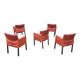 Ensemble de 5 chaises Gerard van den Berg 'Fellini' pour Label, années 1990