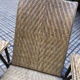 Rattan transat daybed
