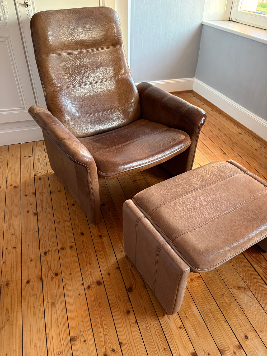 Sede DS 50 armchair and ottoman