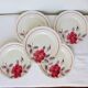 5 vintage dessert plates from Moulin des Loups and Orchies (210674)