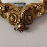Miroir doré style baroque