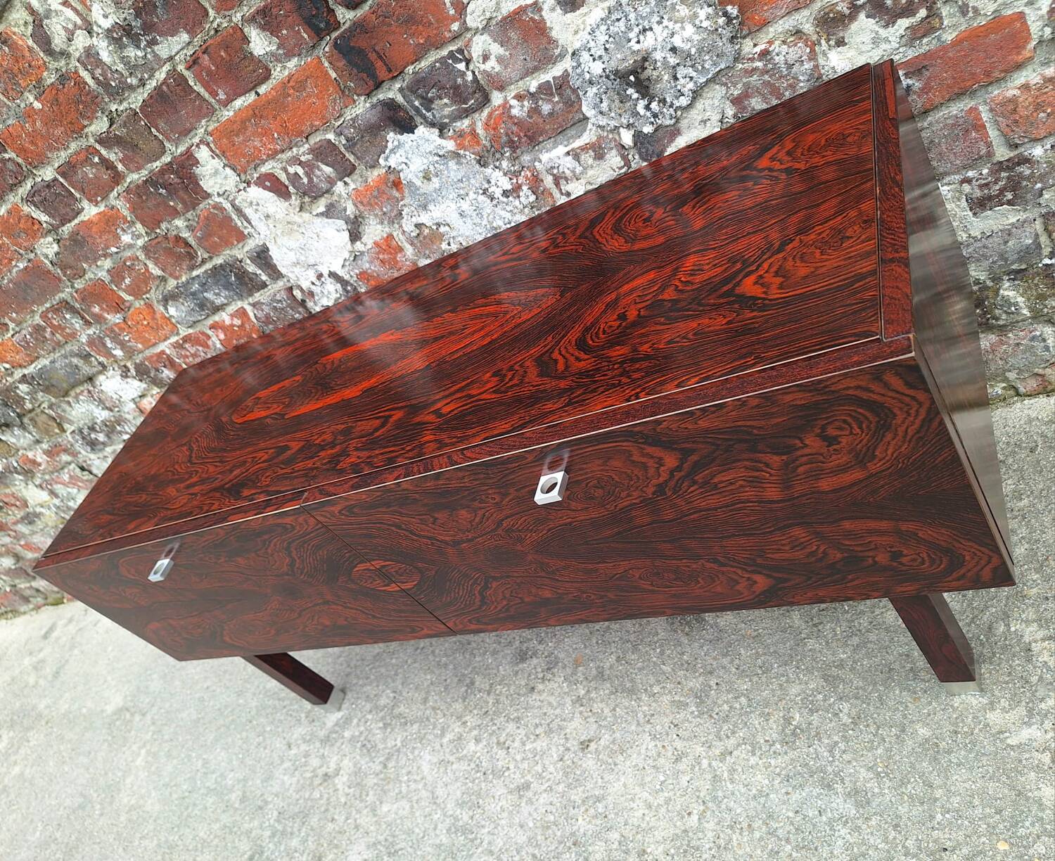 Vintage sideboard, old TV cabinet