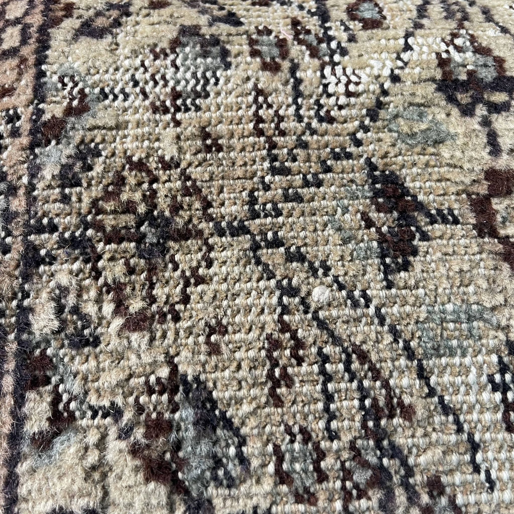 Housse de coussin de tapis turc vintage