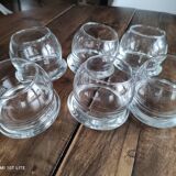Set of 6 tumbler whiskey glasses