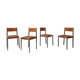 4 chaises vintage