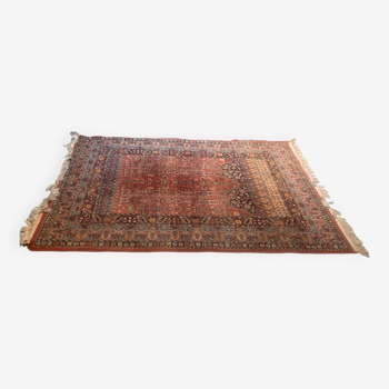 Persian wool rug.