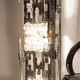 Brutalist sculptural floor lamp by Albano Poli for Poliarte 1970s