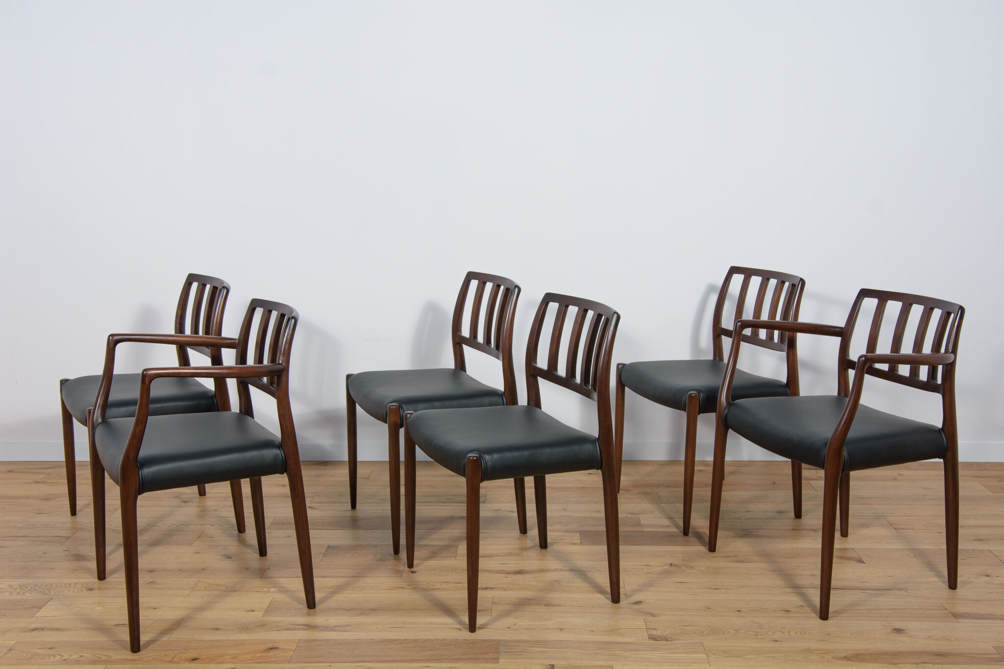 Chairs model No. 83 by Niels O. Møller for J.L. Møllers Møbelfabrik