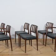 Chairs model No. 83 by Niels O. Møller for J.L. Møllers Møbelfabrik