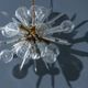 Chandelier “EXPLOSE” by René Roubíček, sculptural art glass ceiling light