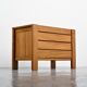 Commode en orme massif, Maison Regain