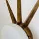 Gio Ponti Sun ceiling light produced by Arredoluce