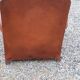 Leather club armchair back mustache from the 30s