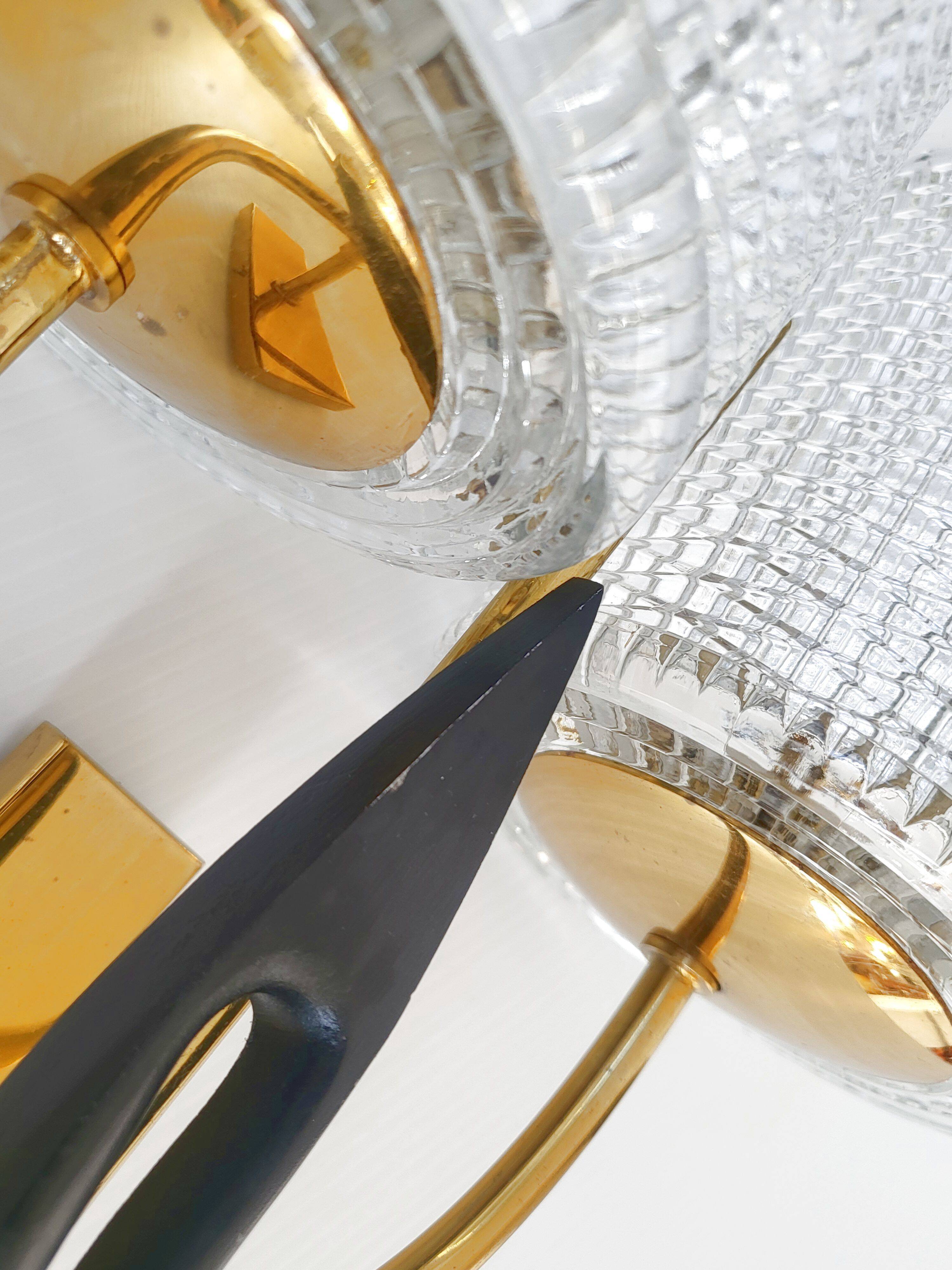 Pair of vintage Arlus wall lights 1950