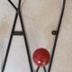 black metal wall coat rack Roger Feraud, 1960 - 1970