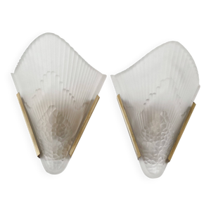 Paire d'appliques vintage