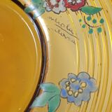 Set of 5 plates in blown glass Gordiola Mallorca
