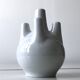 Flower pise vase in porcelain