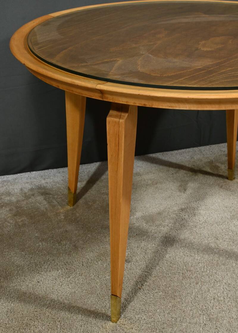 Beech and alder coffee table – 1960