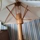 Vintage 70's adjustable bamboo floor lamp