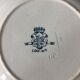 Lot of 3 flat plates 19th model "Athens" Longwy