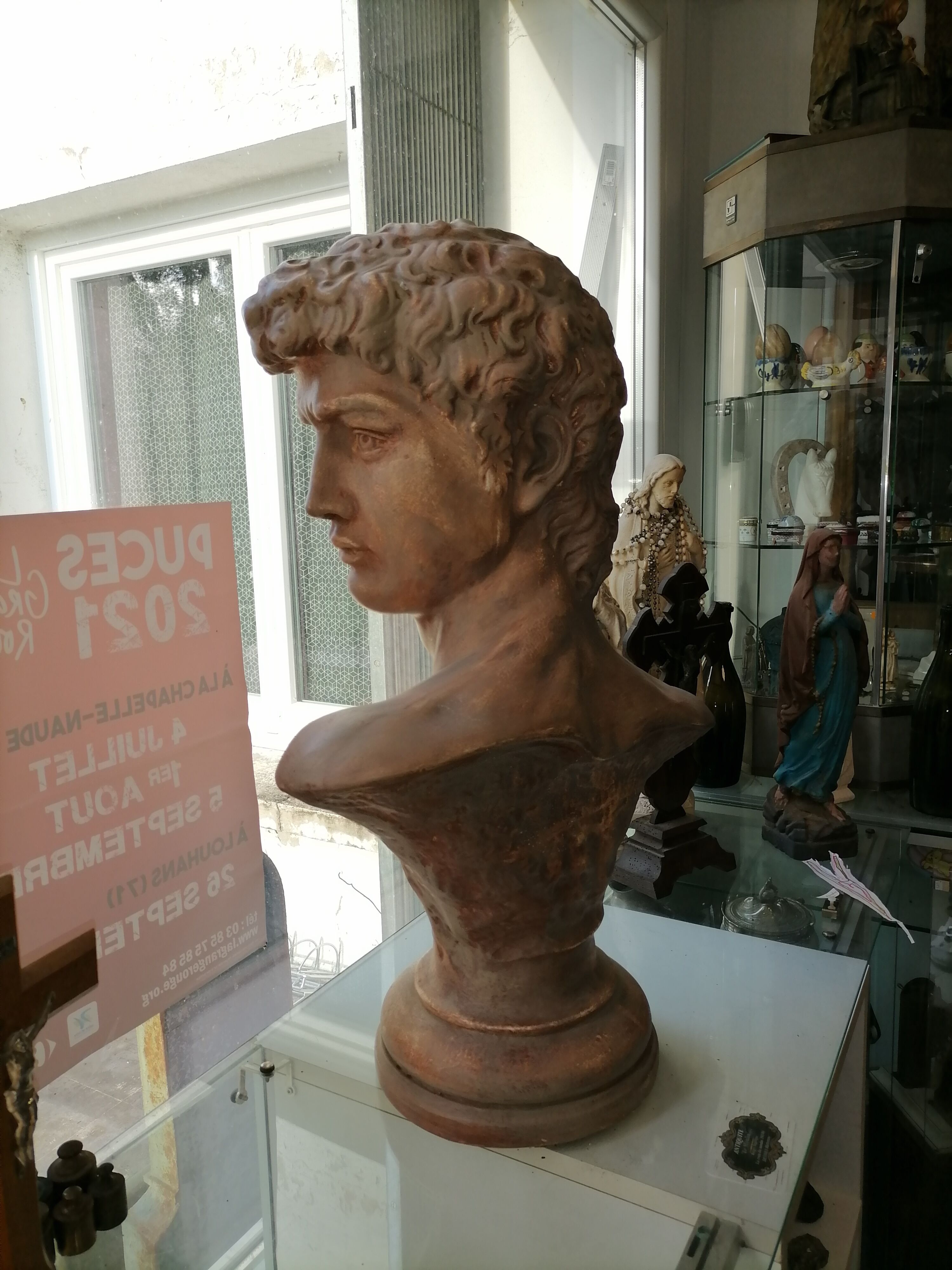 Bust sculpture David