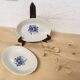 Ravier Keller - Guerin - blue flower décor