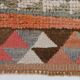 Tapis de course vintage en laine fait main marron orange 3x10, 103x323Cm SK 18245