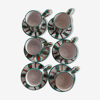 Fazio Vallauris coffee service