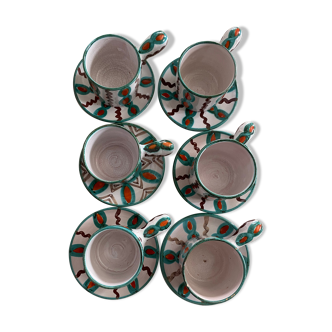 Fazio Vallauris coffee service
