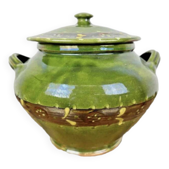 Marnaz glazed pottery soup tureen - 429001 - Photo 4/10 Marnaz glazed pottery soup tureen
