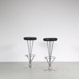 2000s Bar stools by Piet Hein for Fritz Hansen, Denmark