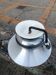 Scandinavian aluminum pendant lamp from the 1960s/70s