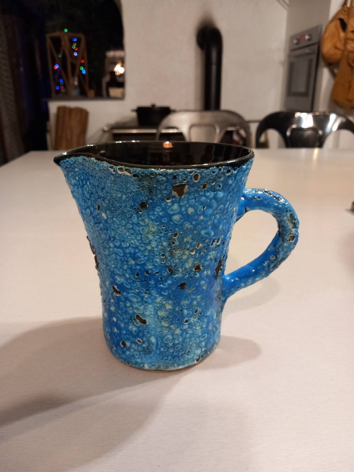 Old "sea foam" pitcher/milk jug