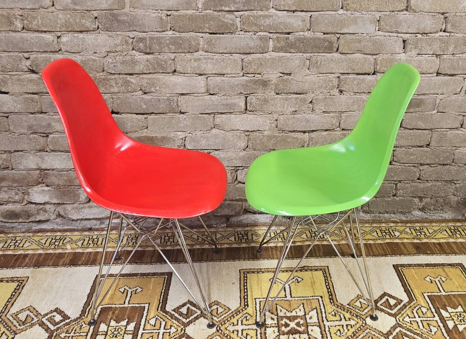 Paire de chaises Eames Hermann Miller 1960