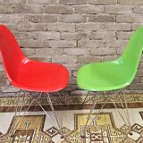 Pair of Eames Hermann Miller chairs 1960