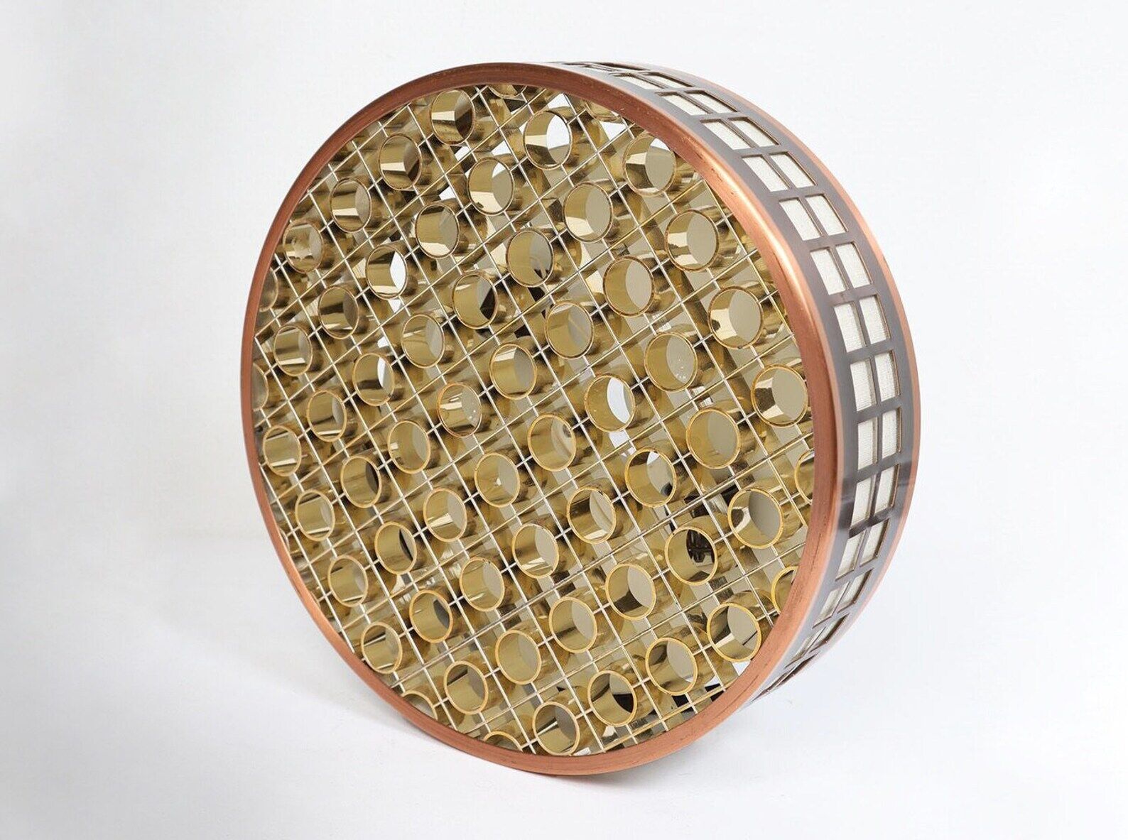 Mid Century Scandinavian copper ceiling lamp