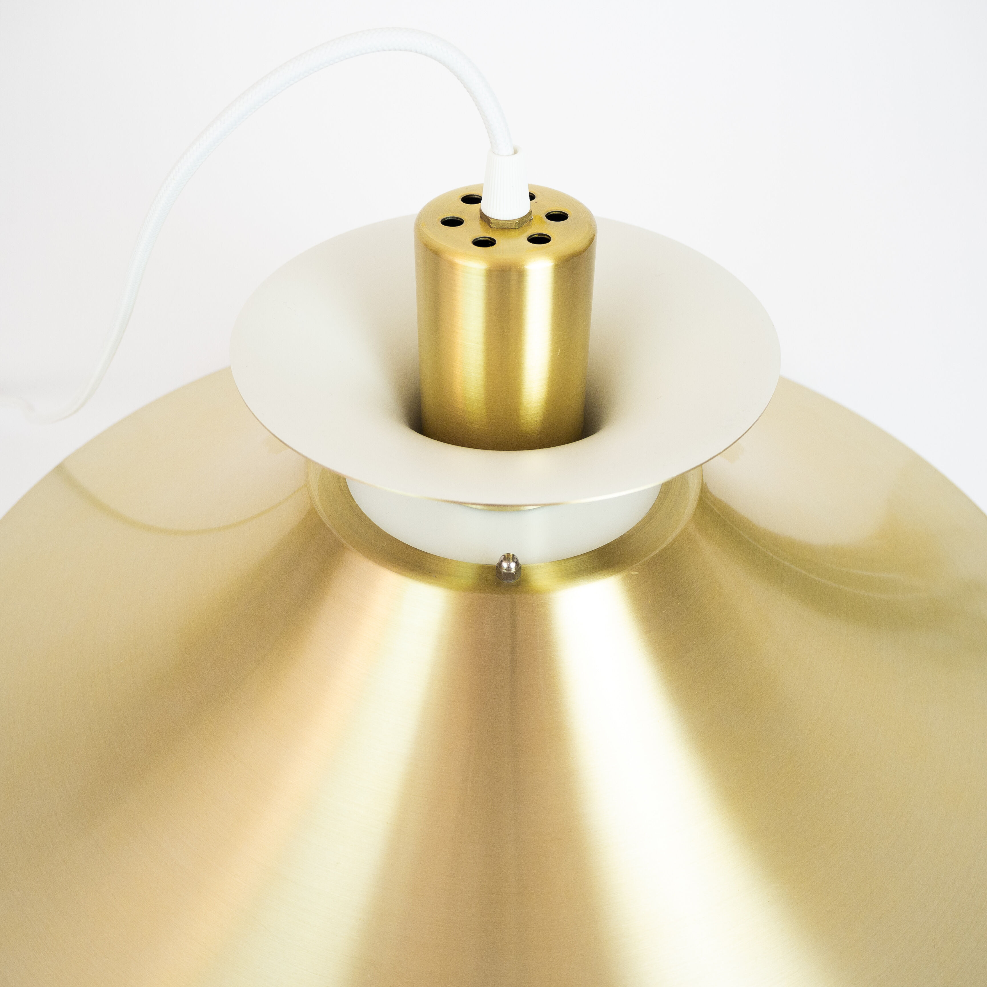 Danish vintage pendant lamp Lyskaer, 1970s