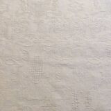 Damask tablecloth 130 X 225 scrolls and openwork patterns