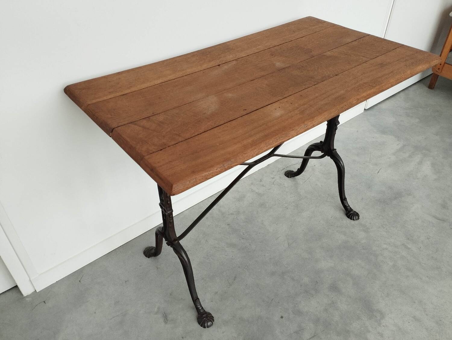 Old bistro table