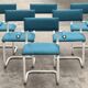 6 cantilever chairs from the 80s