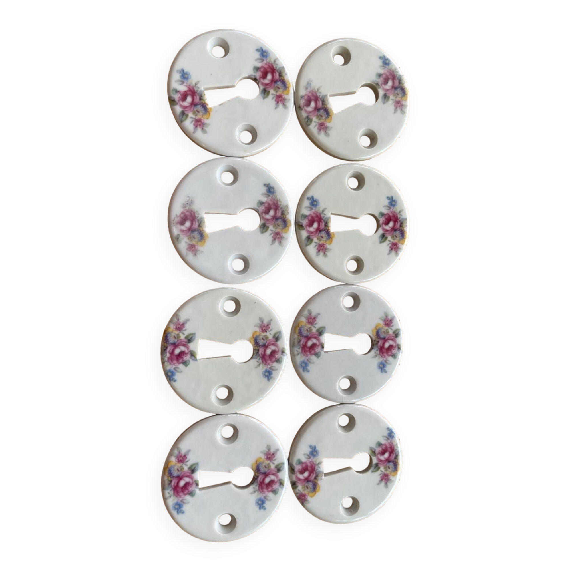 Ceramic lock entries