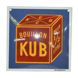 Enamelled plate "kub broth"