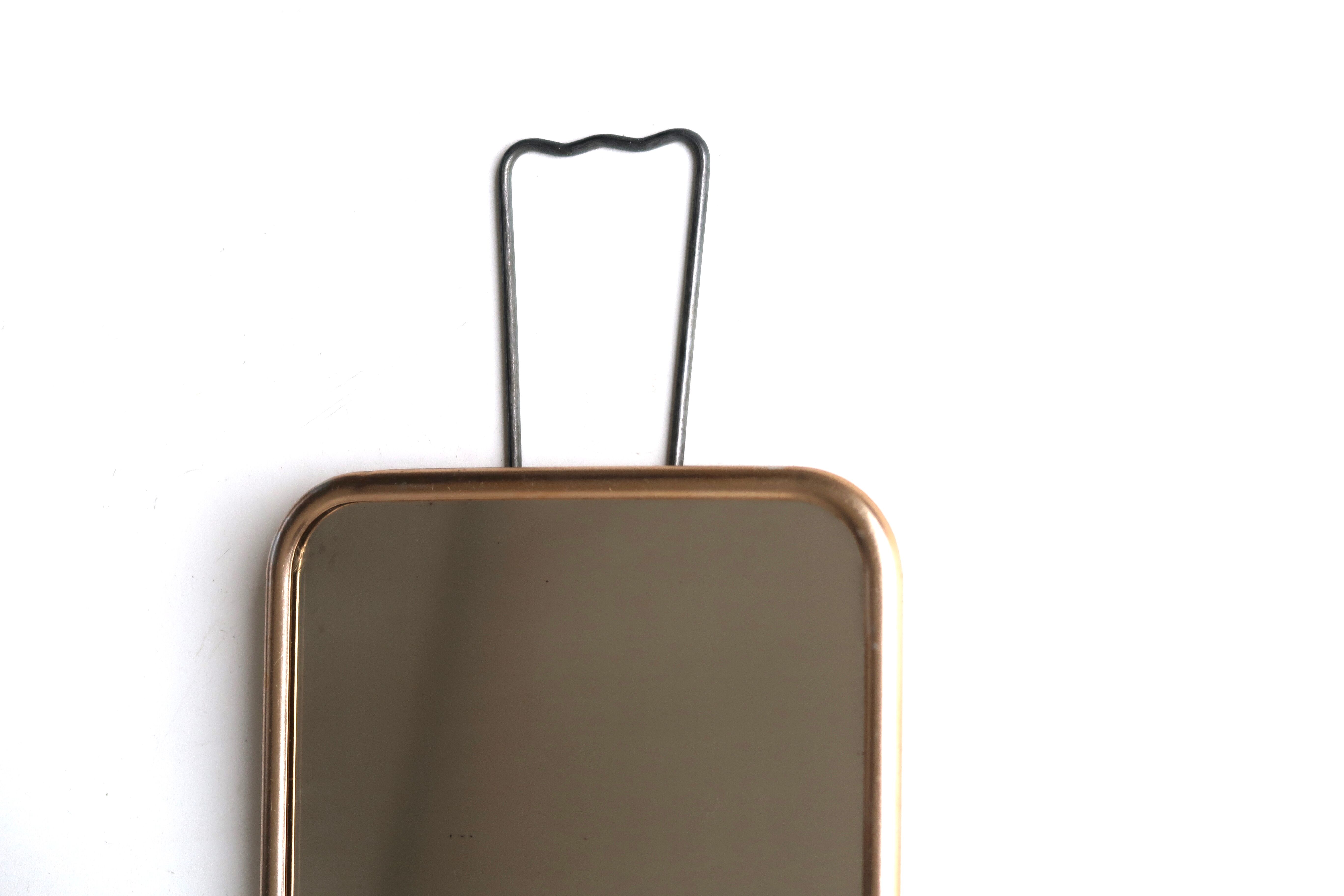 Barber mirror to put or hang, 50s