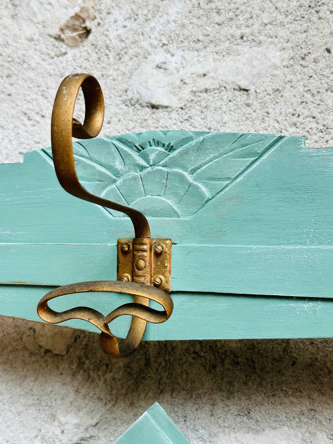 Art Deco coat rack cloakroom