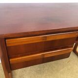 Scandinavian sled base desk